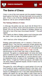 Mobile Screenshot of chess.computerwebservices.net